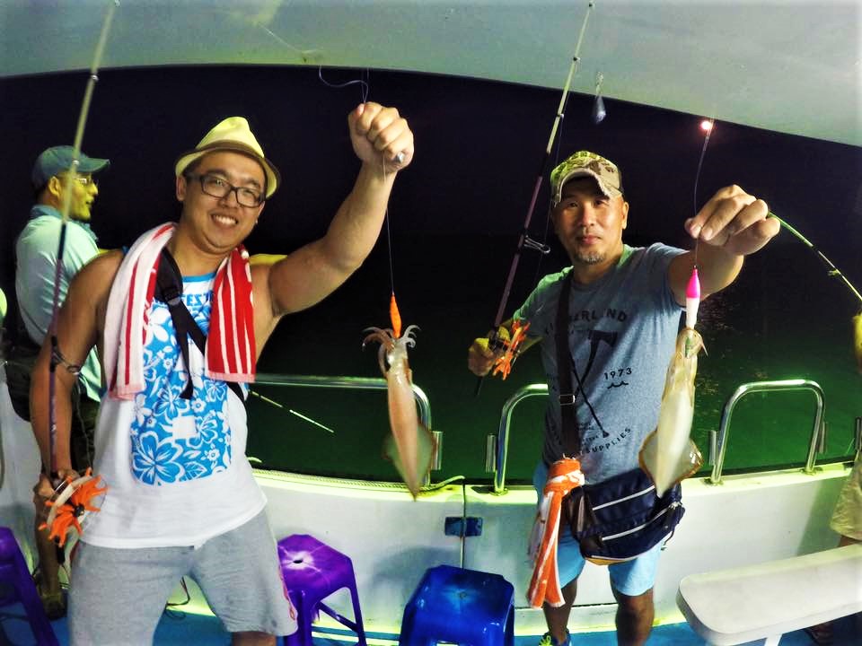 夏天夜間活動體驗-澎湖夜釣小管體驗