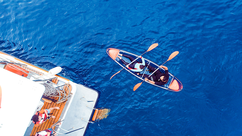 小琉球水上活動推薦-小琉球透明獨木舟