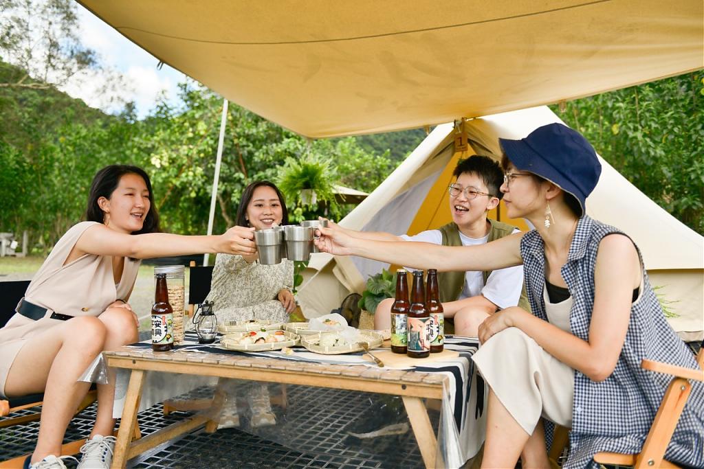▲2022跨年－到宜蘭東風夢幻露營享受放空自在的跨年連假吧！
