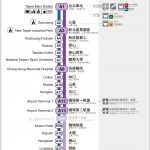 桃園機場捷運路線圖