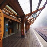 阿里山櫻花景點-沼平車站