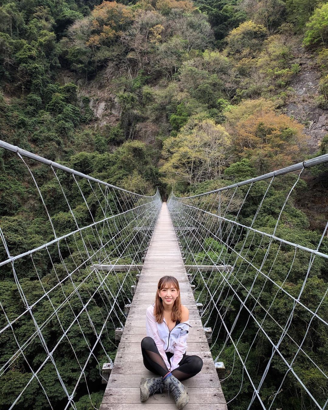 新竹霞喀羅古道-白石吊橋