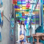 頭城老街-彩虹玻璃隧道