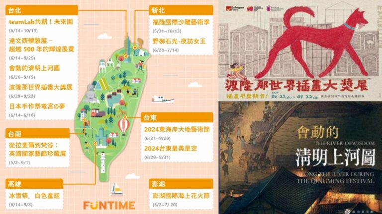 【六月全台活動】六月旅遊活動月曆，全台活動一次看！