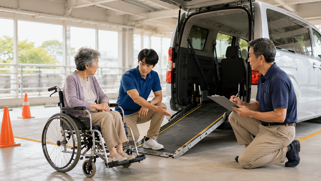 一趟安全接送,背後有哪些專業?福祉車安全、輪椅固定與司機訓練一次看懂 3 safe long term care transport process 3